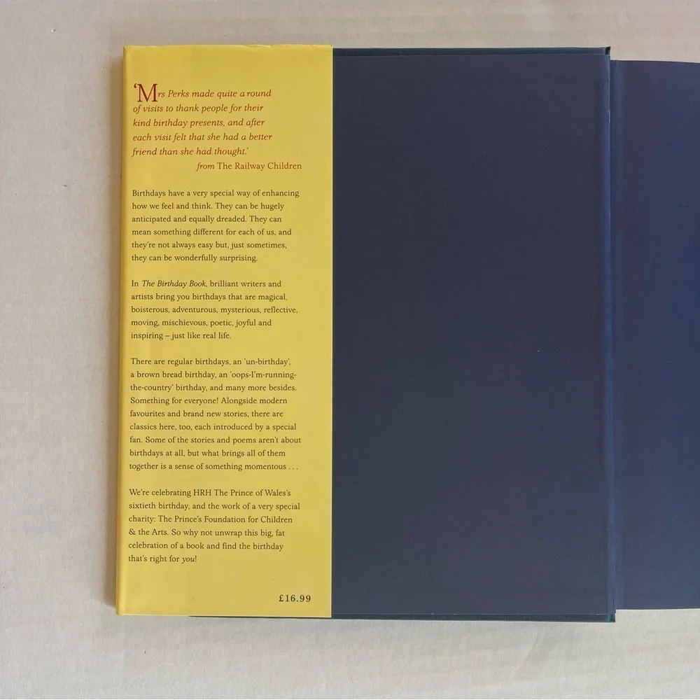 The Birthday Book. An Illustrated Treasury of Stories and Poems